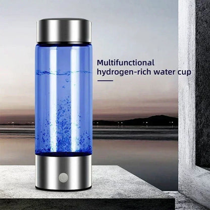 Hydrogen-Rich Water Cup Electric Hydrogen Rich Water Generator Bottle Titanium Quality Filter Portable Antioxidant Lonizer 420ml