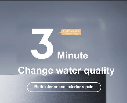 1pc 450ml Portable Hydrogen Water Generator 3 Minutes Mode High Concentration Hydrogen Water Generator